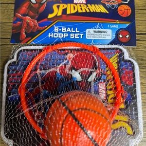 Marvel Avengers Spider-Man Mini Hoop Set with B- ball White Backboard
